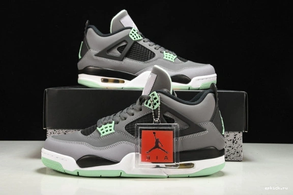 EP Green 308497-033 Retro Jordan Glow 4 Air 308497-033 0429